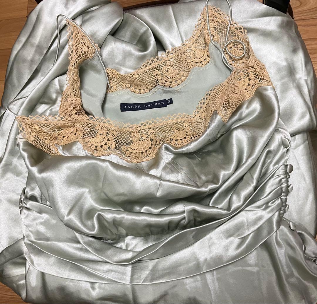 Ralph Lauren シルク　ワンピース　サイズ9・M