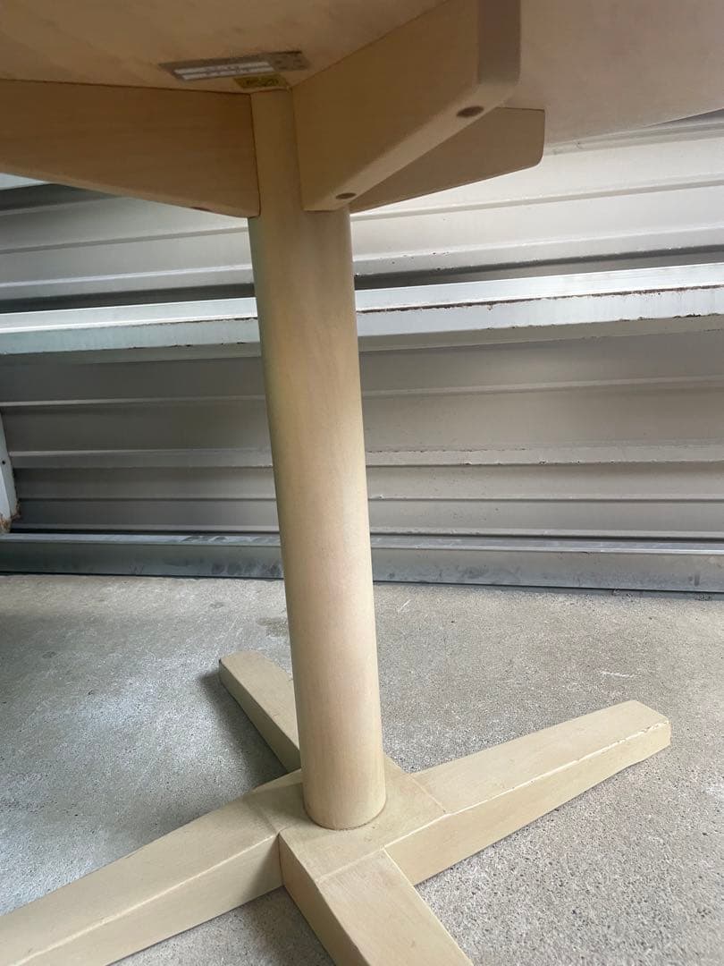 ビンテージ/秋田木工/ラウンドテーブル/カフェテーブル/丸テーブル/テーブル/⑨