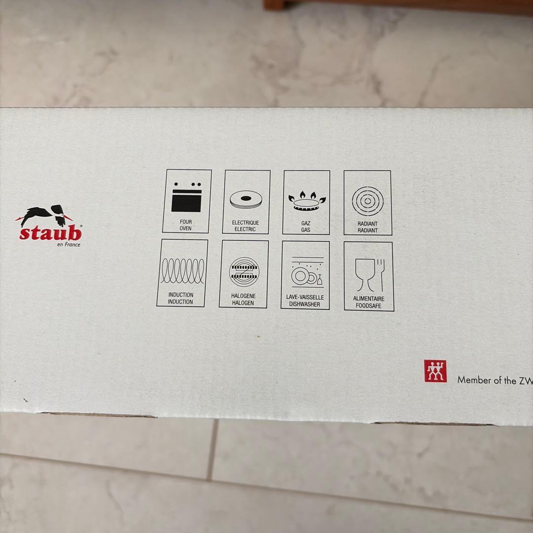 新品未使用 STAUB ストウブ ワナベ　M 18㎝ グレー　WaNABE