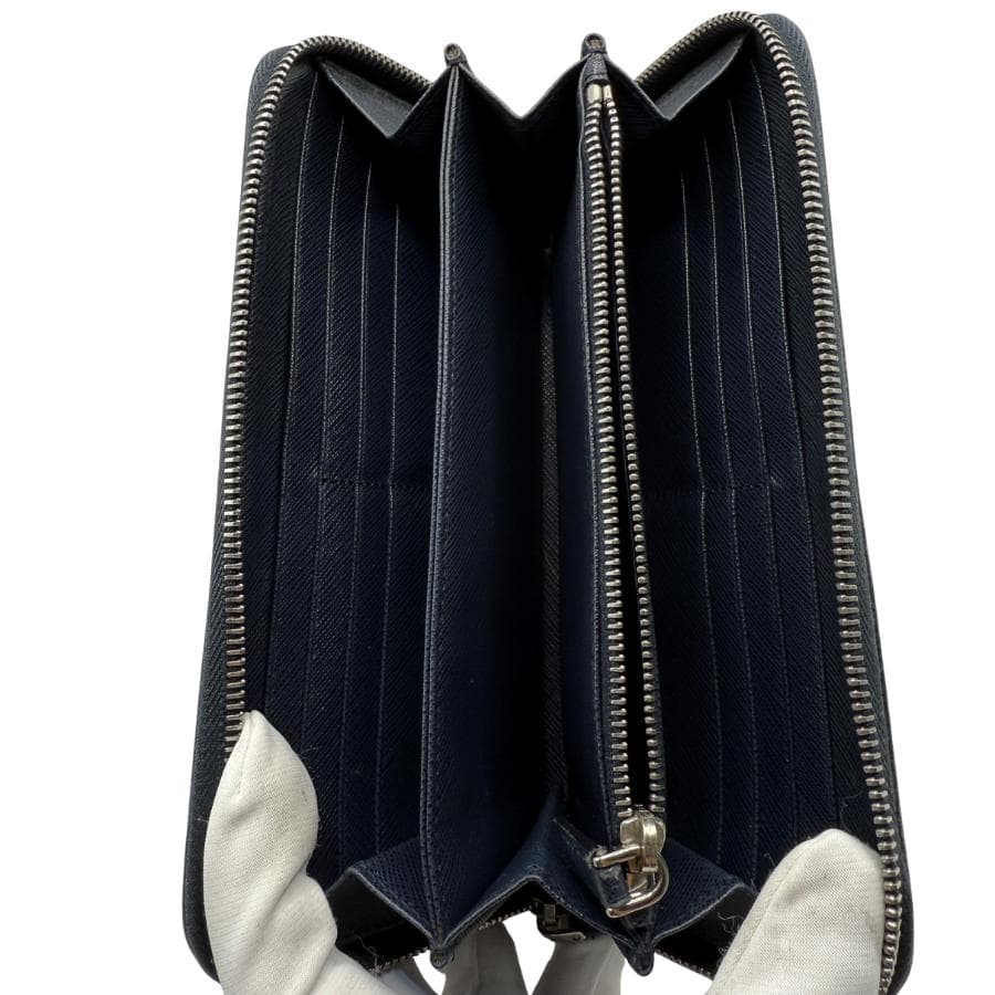 りゅうちゃん 専用　PRADA プラダ 長財布 ラウンドジップ サフィアーノ