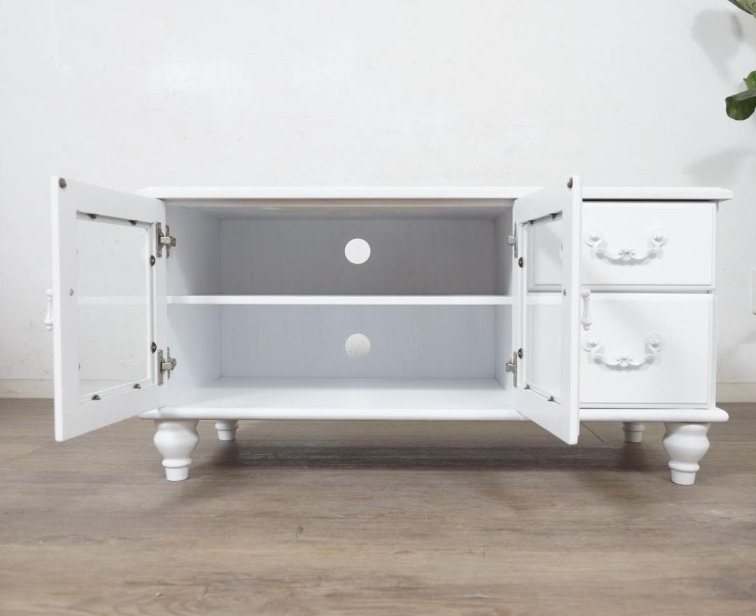 【新品】フレンチアンティーク調 テレビ台 ロマンティック　幅88cm
