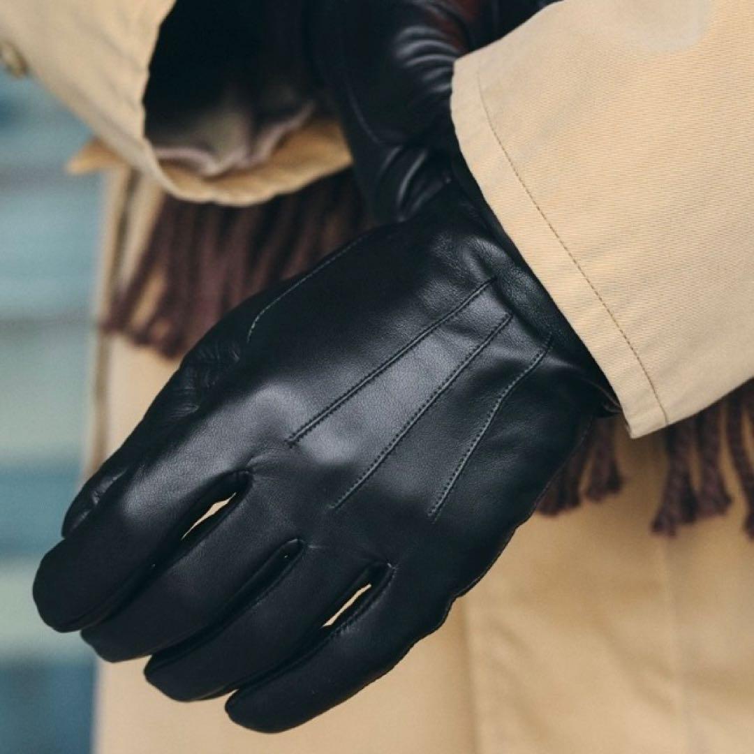 【7.5inch】DENTS / シープレザー アンライニング グローブ