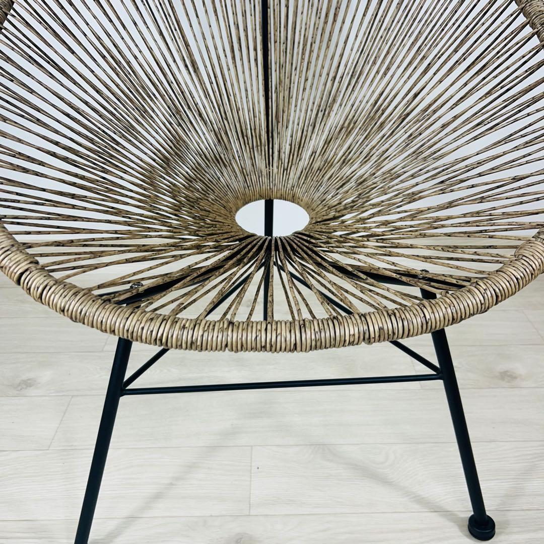 【ほほ未使用✨】アカプルコ　ラウンジチェア 屋内 屋外 兼用 パーソナルチェア