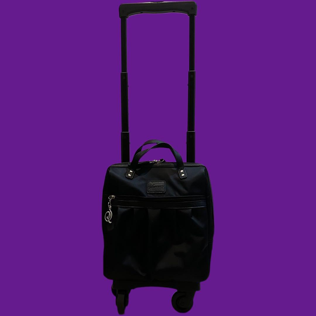 SWANY ブラック ナイロン キャリーケース