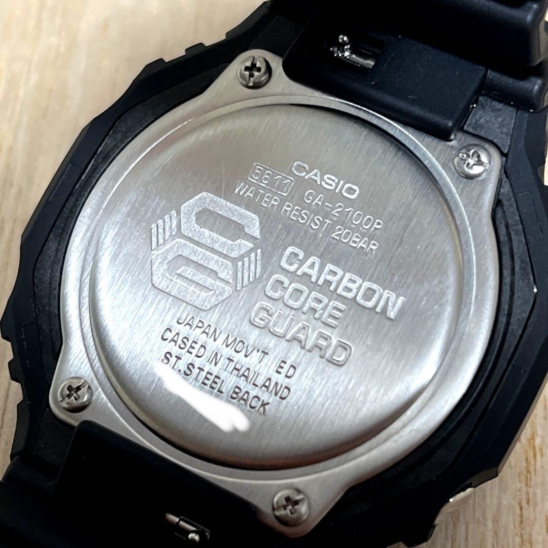 【人気モデル／レアカラー／未使用級極美品】G-SHOCK GA-2100Pピンク