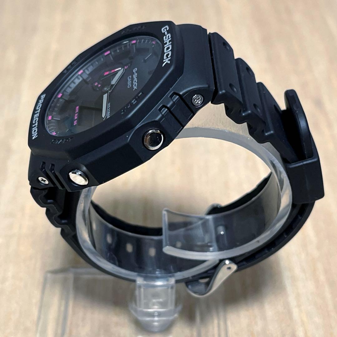 【人気モデル／レアカラー／未使用級極美品】G-SHOCK GA-2100Pピンク