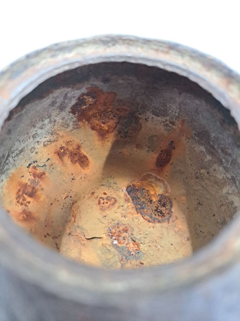 南部鉄瓶　龍文堂造　丸形　小ぶり