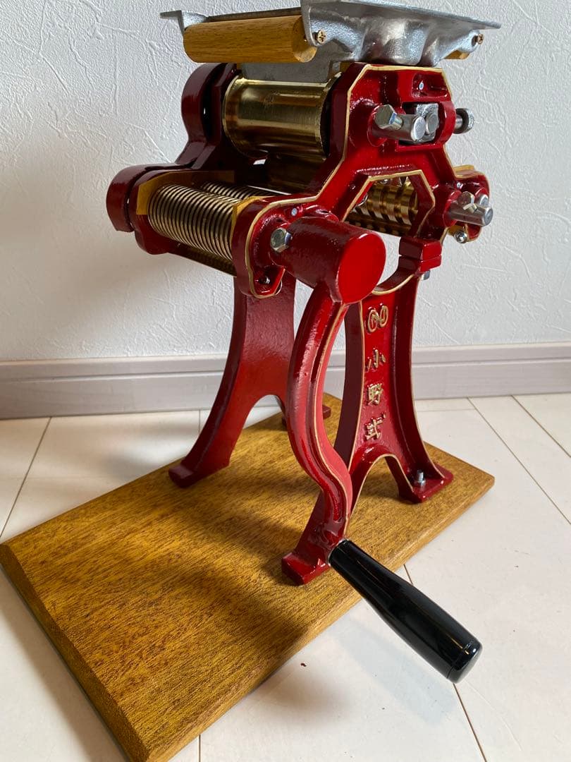 小野式製麺機　両刃　約2mm.6mm レストア品