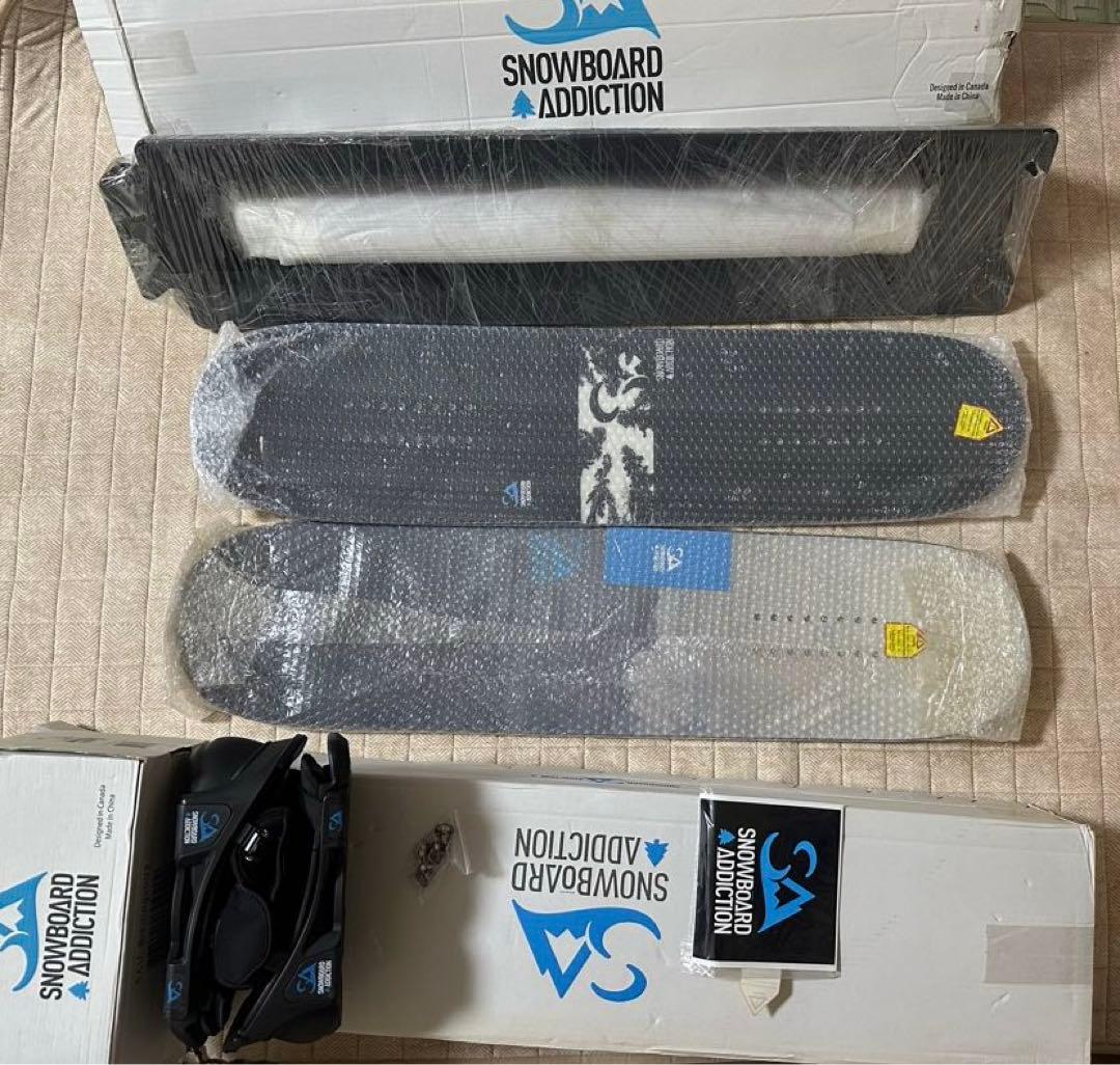 board addictionスノーボードアディクション6点セット