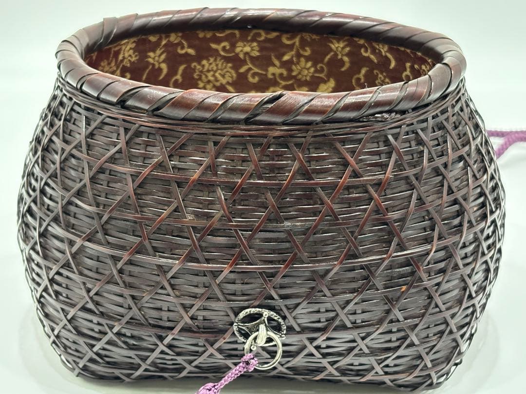 茶道具 茶籠 吉川日月 御所篭 野点籠 茶籠一式セット 紙箱