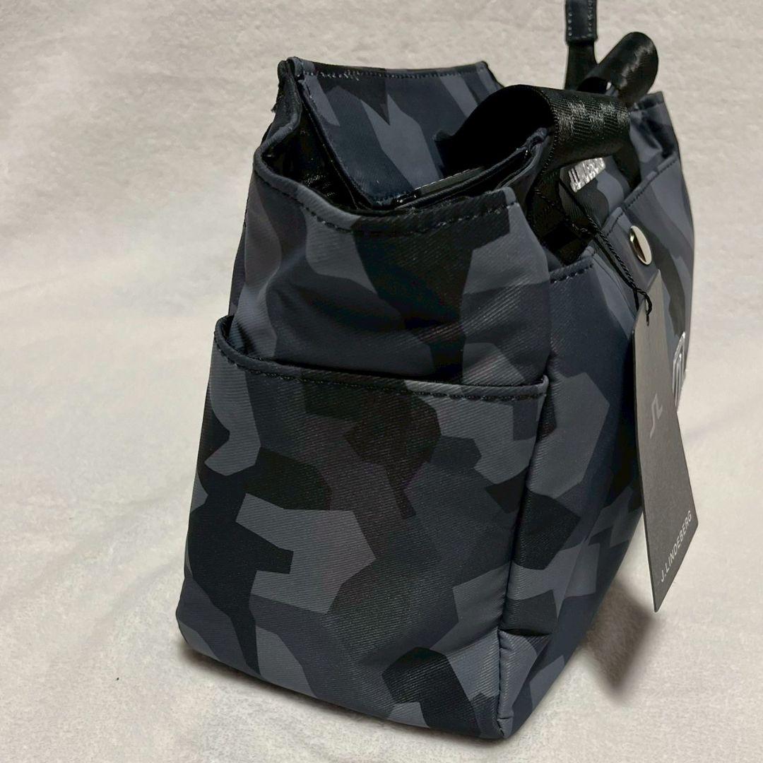 新品　J.LINDEBERG　ゴルフ　カートバッグ　ラウンドバッグ　グレー
