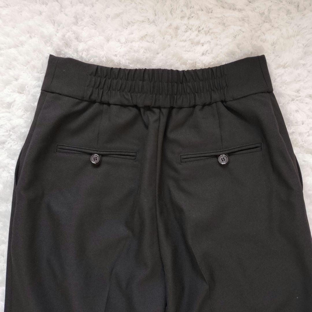 ロペピクニック セットアップ ウールライクサージ パンツ ジャケット 40 黒