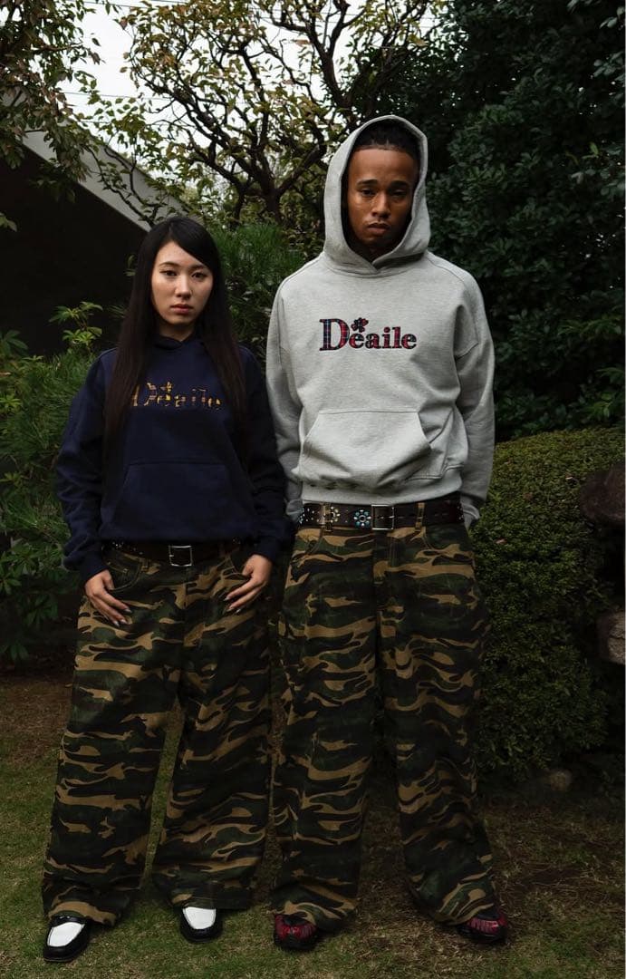 【完売品】Deaile バギーデニム 迷彩 Lサイズ pants