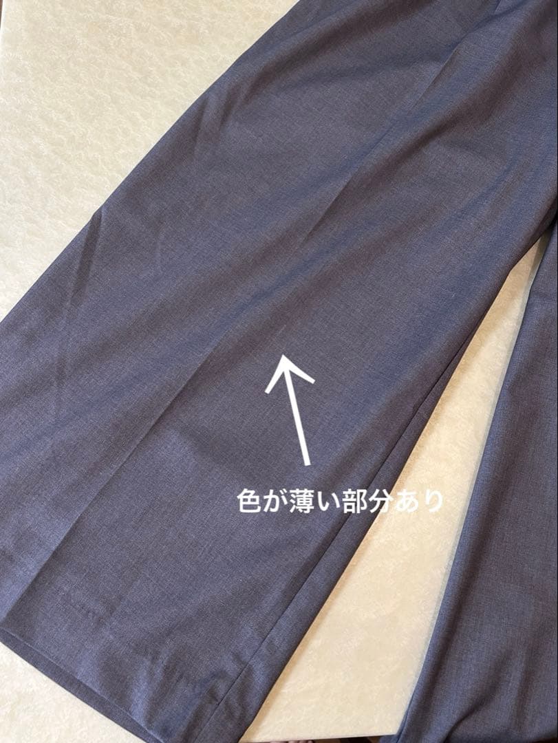 試着のみ★ FOLD TUCK WIDE ROMPERS