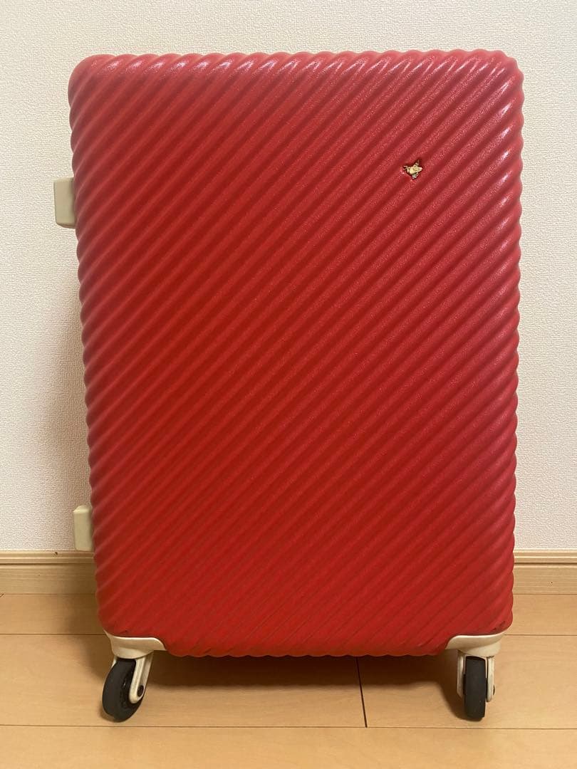 HaNTキャリーケース ストッパー付き TSAロック 47L カバー付き