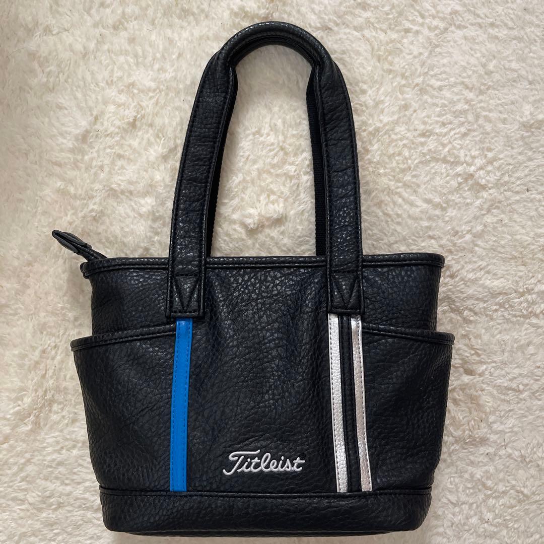TITLEIST タイトリスト×メルセデスベンツ ラウンド トートバッグ 黒