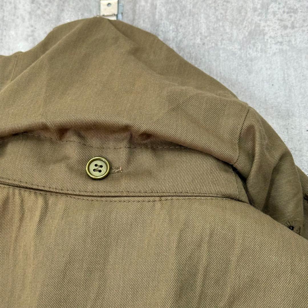 ミリタリーコート モーターサイクルコート トレンチコート スペイン軍 エポレット