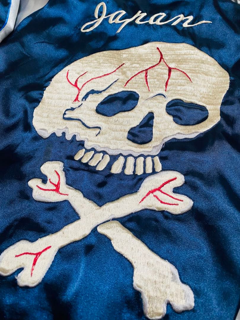 テーラー東洋 日本限定 スカジャン スカル 龍 ２面用 unisex