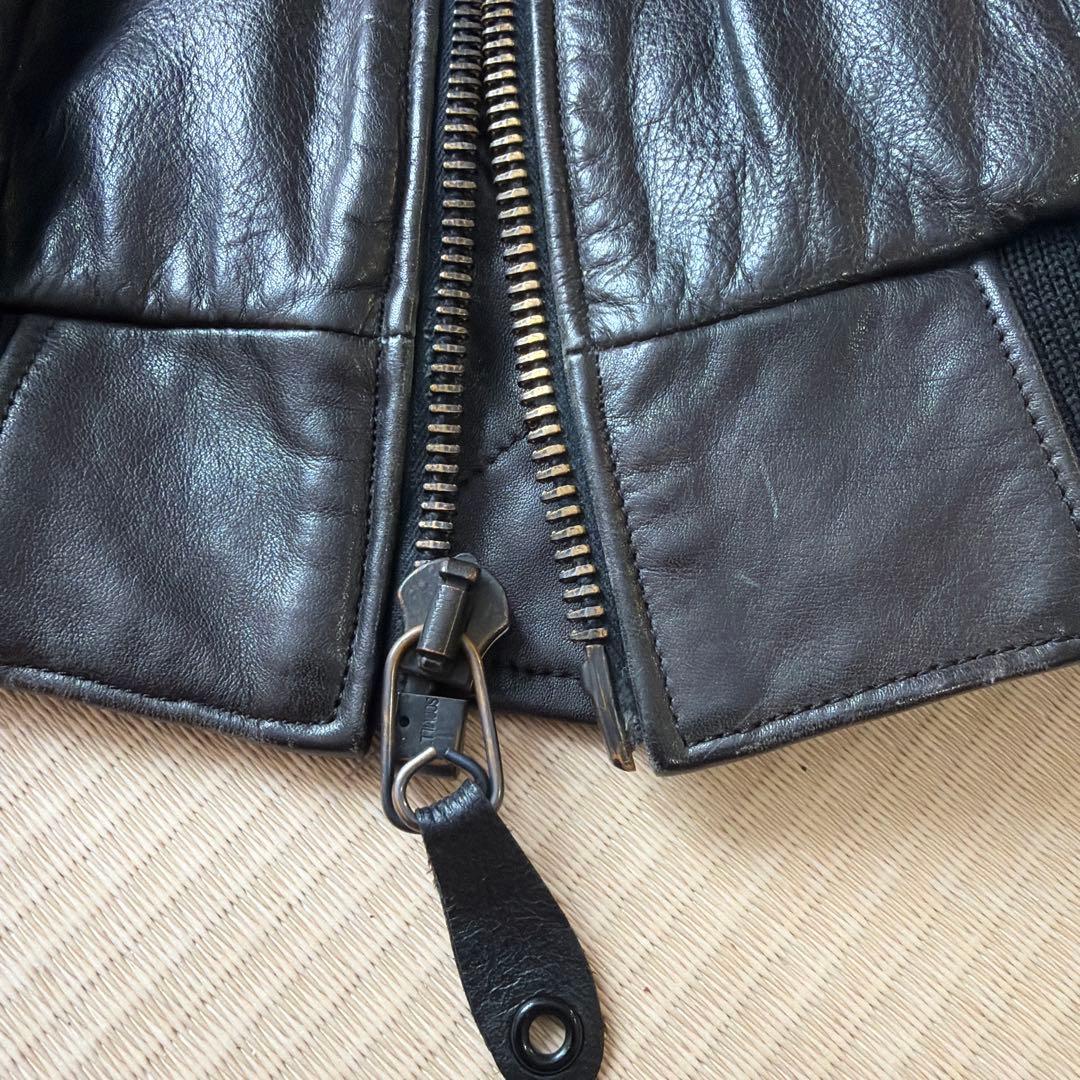 ゴールデンベア　革ジャン　70年代〜80年代