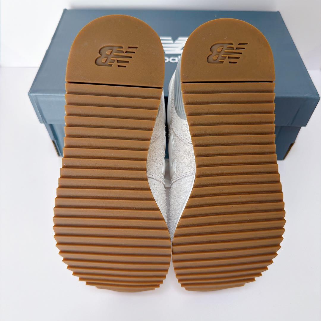 美品★New Balance 574 ホワイト スニーカー 厚底