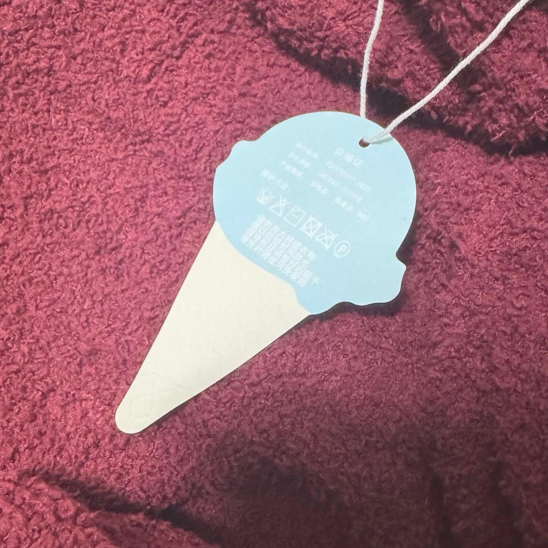 【大人気】ジェラートピケ ルームウェア ジェラピケ 冬 ワインレッド 2点セット