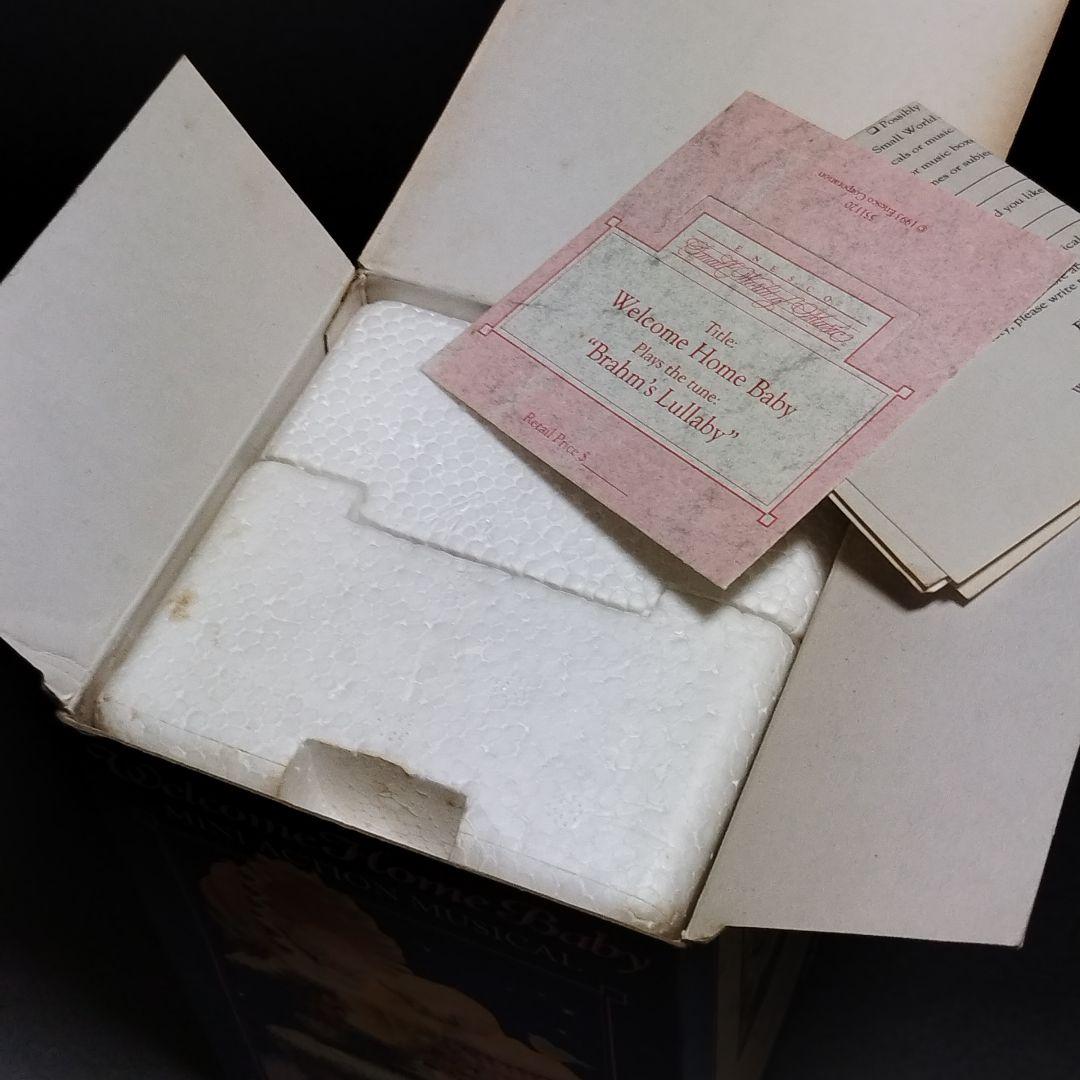 ENESCO　Welcome  Baby　オルゴール　ブラームスの子守歌