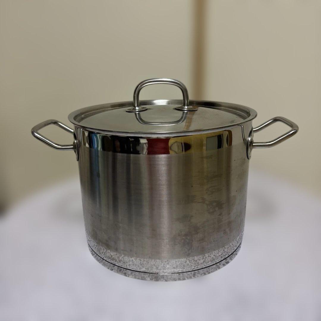 ELO profi-cristal ステンレス寸胴鍋8Lドイツ製メモリ付業務用