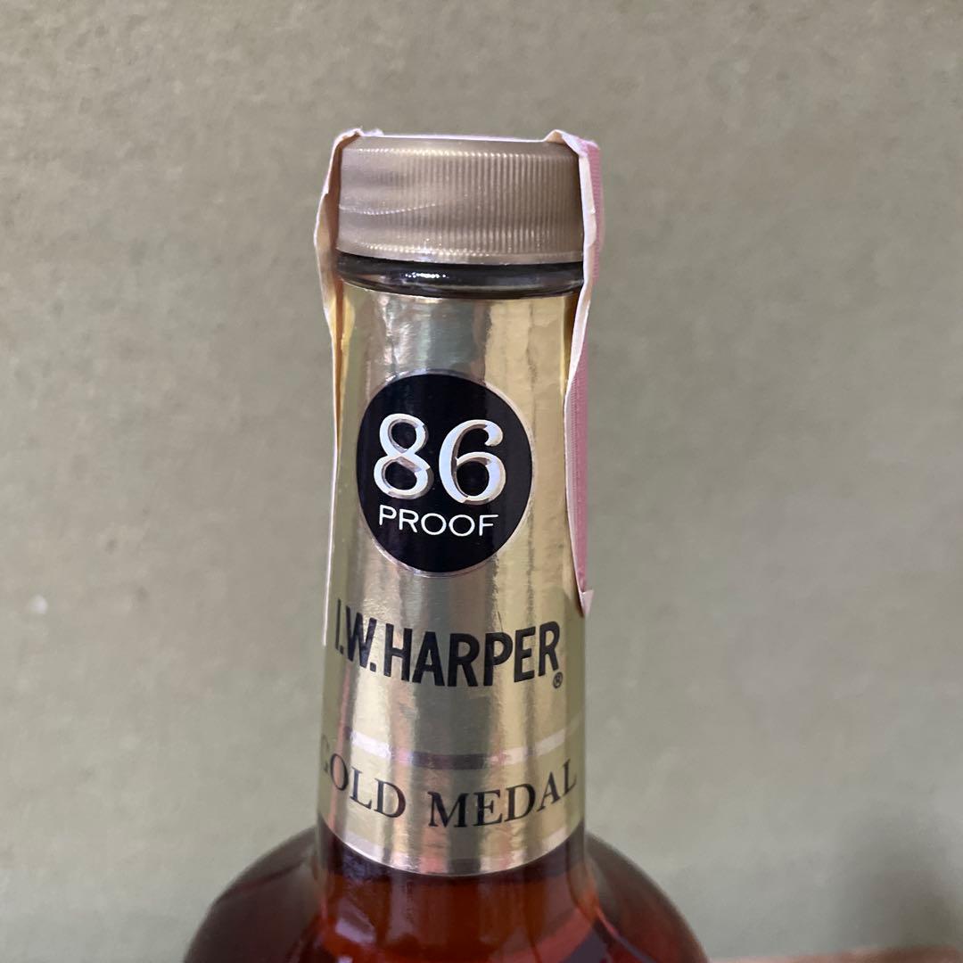 L.W. Harper ゴールドメダル バーボンウイスキー 86プルーフ