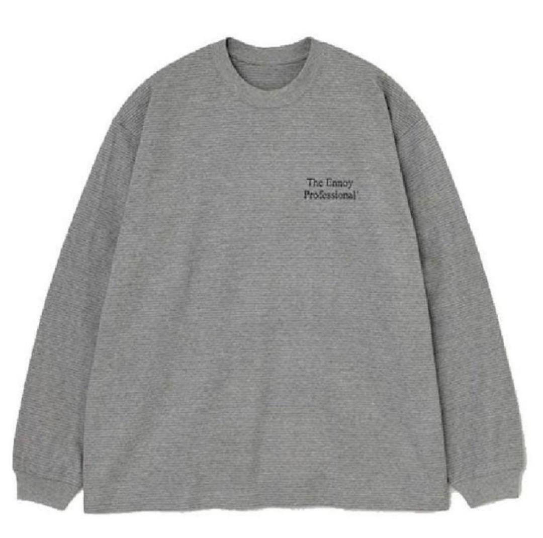 Ennoy エンノイ ロンT グレー 希少 Lサイズ