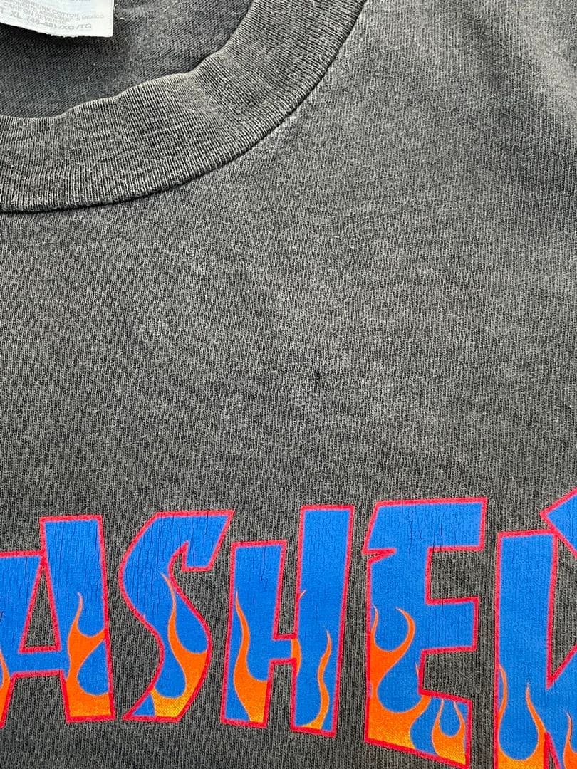 thrasher 90s Tシャツ　ヴィンテージ　USA製 古着　XL フェード