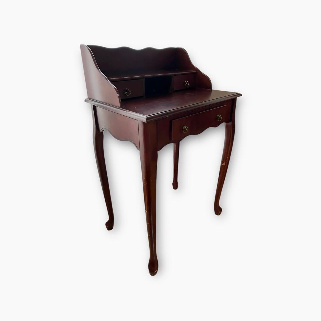 アンティーク デスク 猫脚 ヴィンテージ