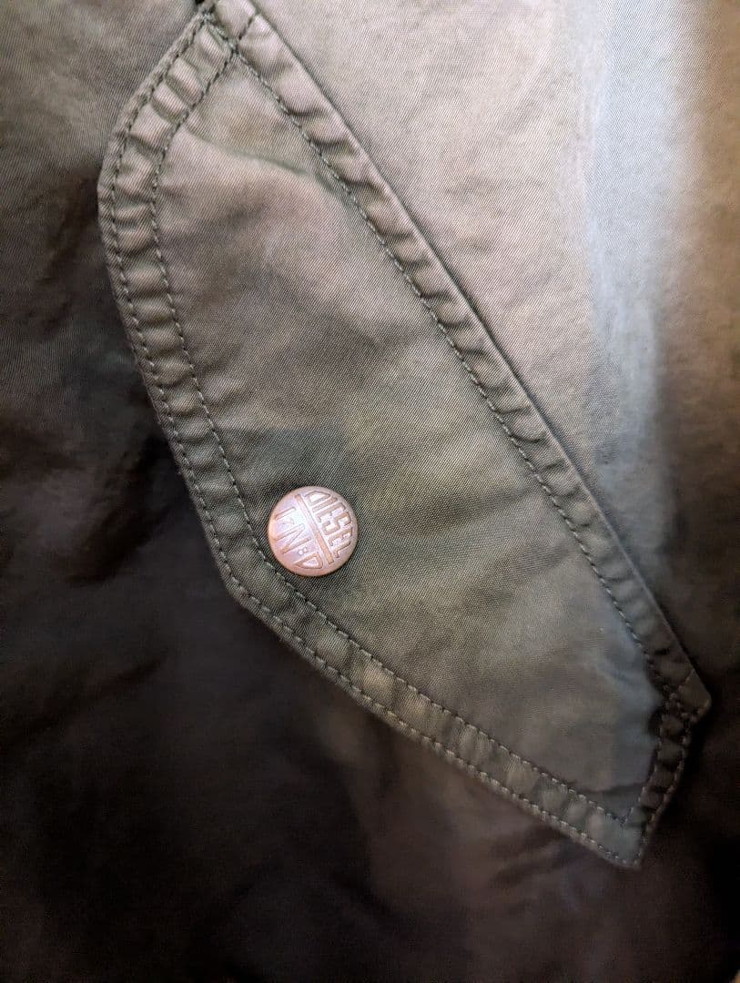 DIESEL グレン期未使用美品 MA-1タイプグラデーションジャケット