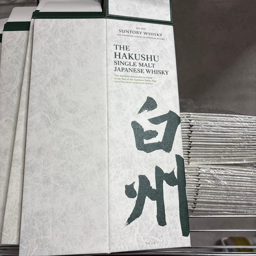 美品 空箱44枚 白州 THE HAKUSHU JAPANESE WHISKY