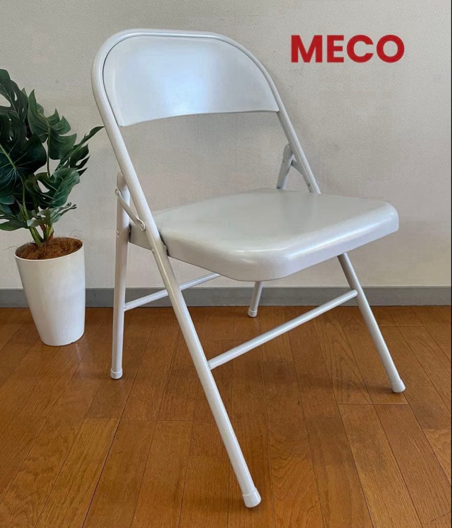 ◆未使用◆ Meco フォールディングチェア　① 折り畳み椅子　アメリカ　USA