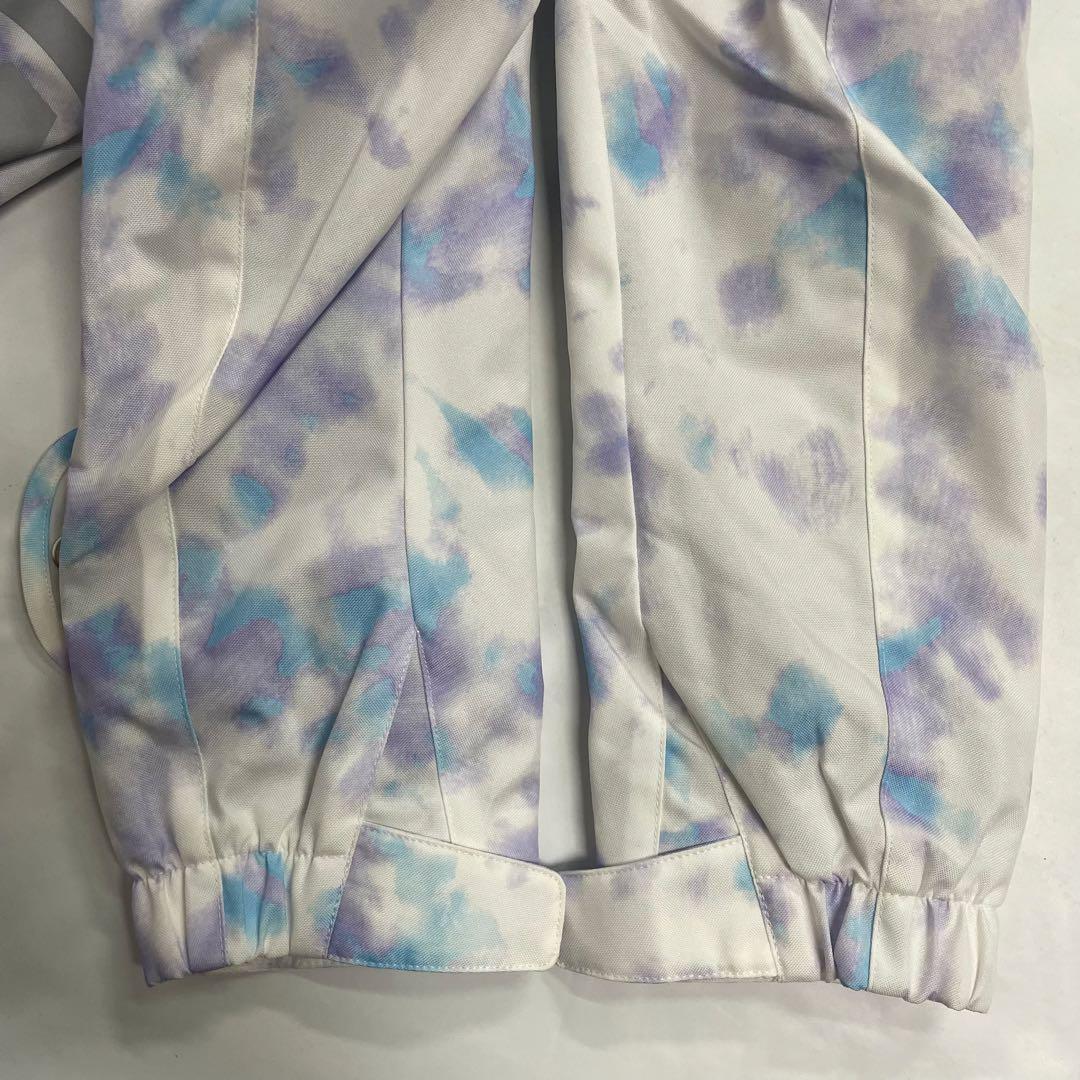 ARBN 白×水色 スキーウェア 上下セット AB43WW1522J