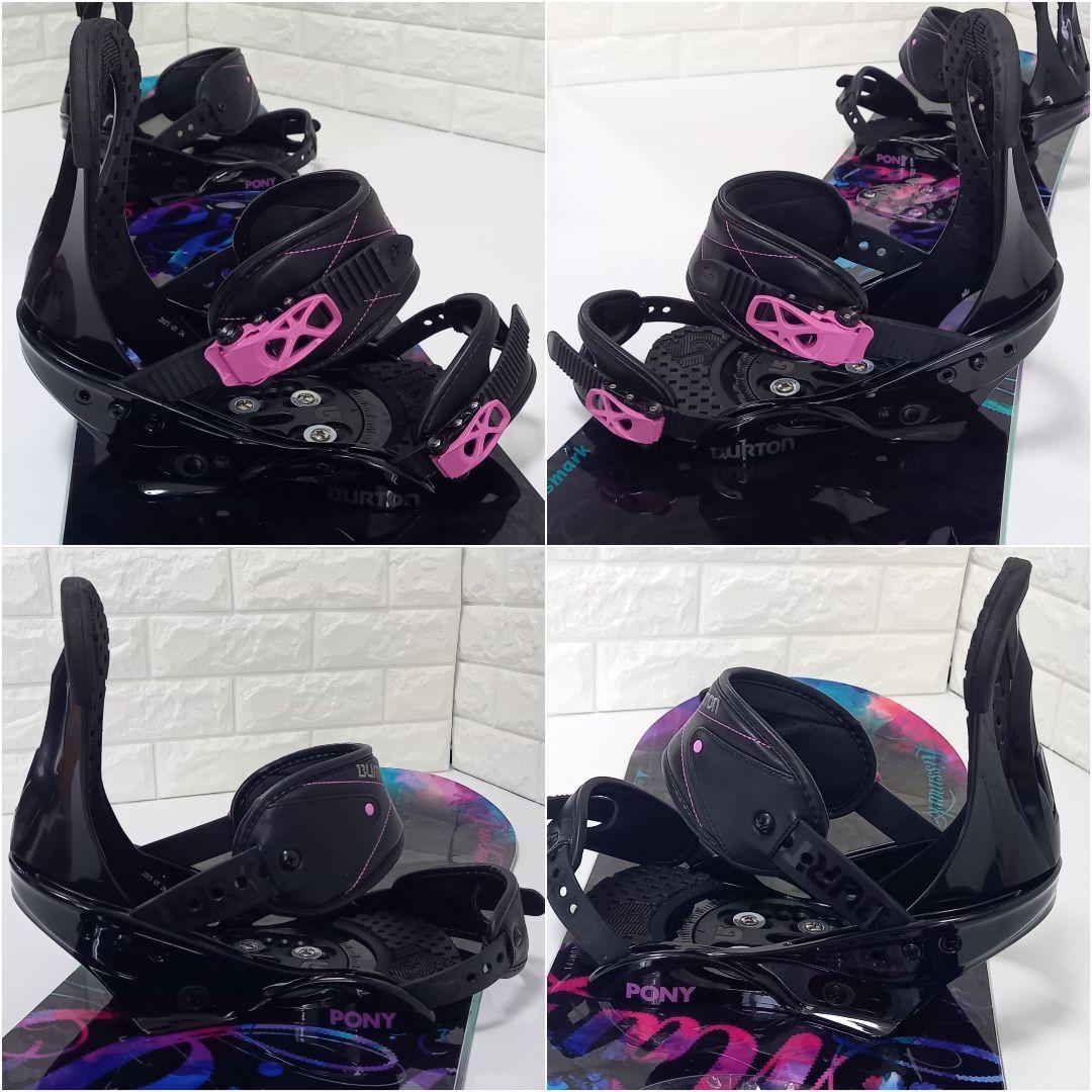 極美品 2点セット スノーボード キスマーク ピンクレディ バートン PONY