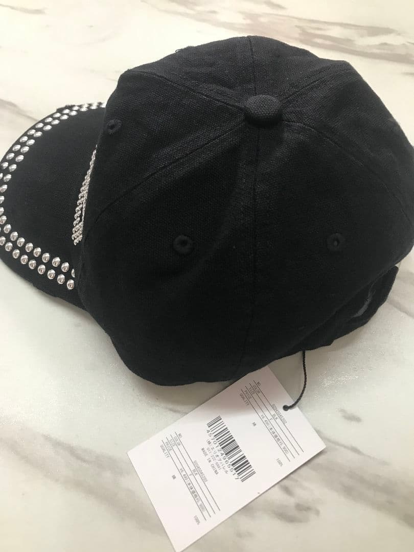 未使用 BEEDEN BD STUDS DAMAGE CAP BLACK #07