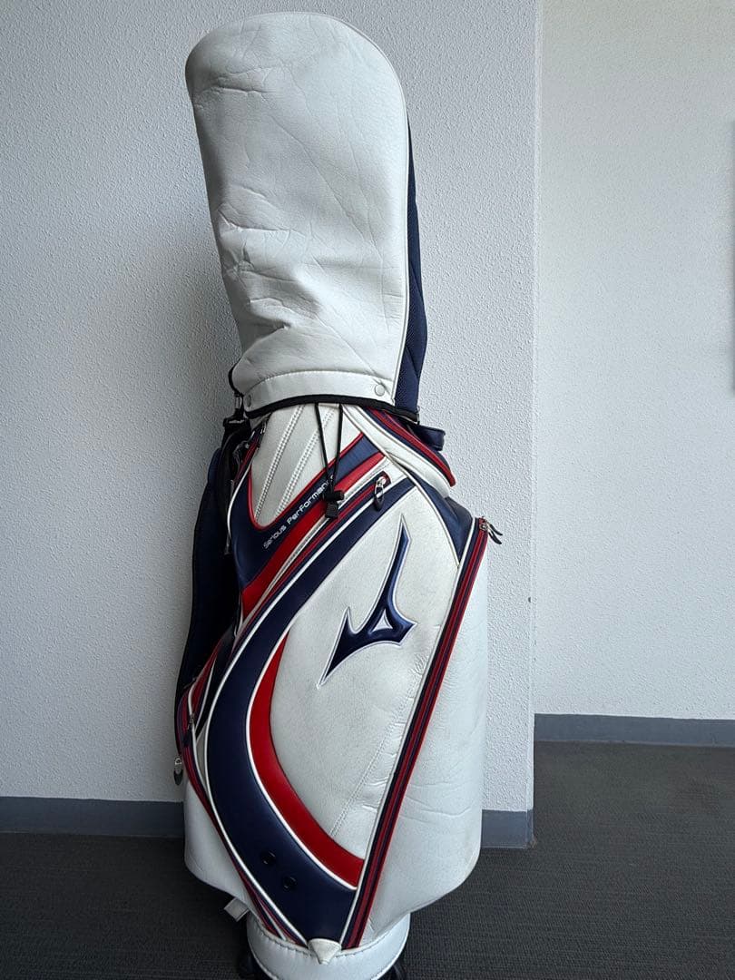 【未使用品】MIZUNO キャディーバッグ　ホワイト