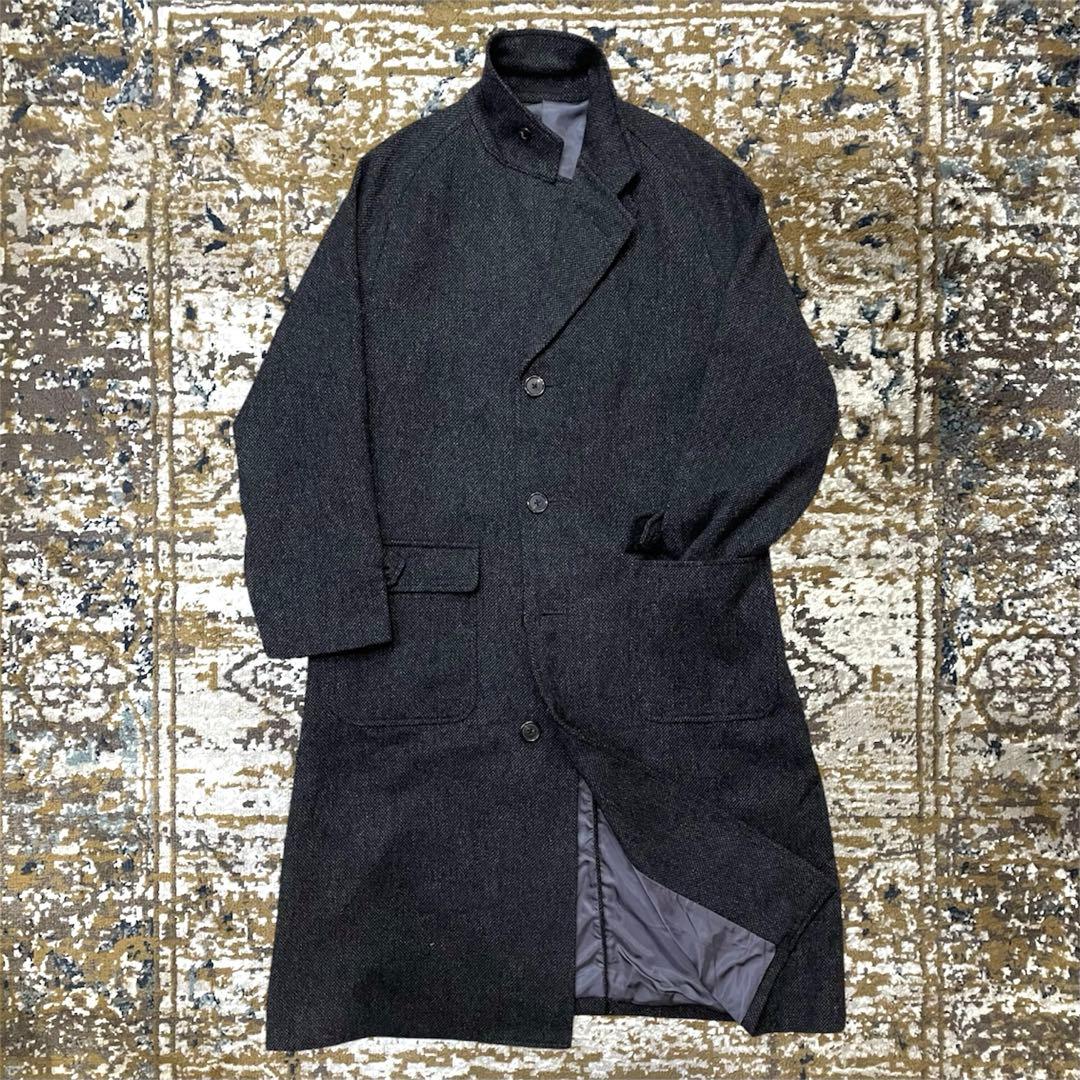 Ralph Lauren　Single Raglan Tweed Coat