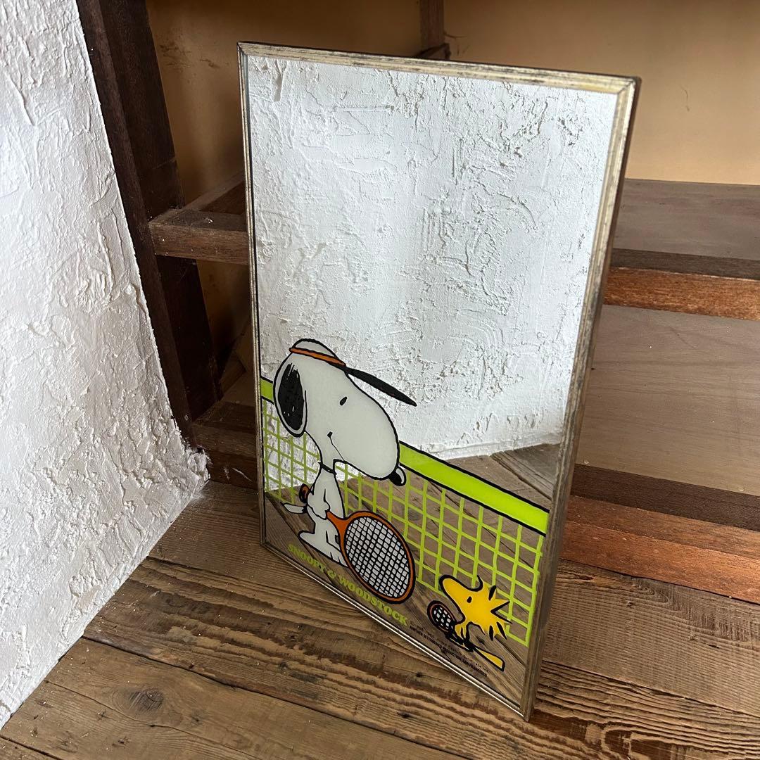 【希少】スヌーピー パブミラー