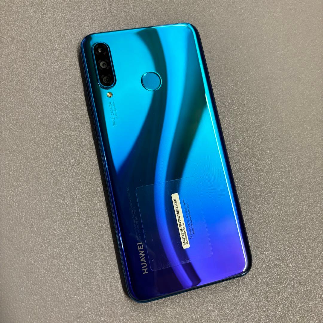 HUAWEI P30 lite HWV33 ピーコックブルー 128GB