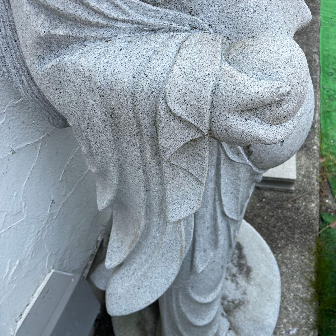 【関西圏配送可】七福神　布袋尊　石像 600kg〜850kg