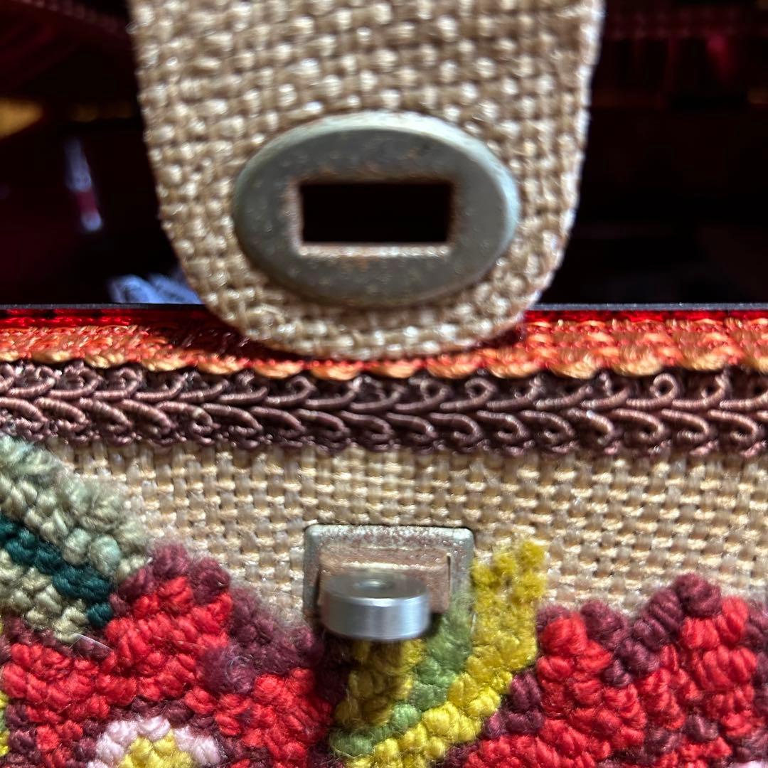 昭和レトロ　アンティーク裁縫箱　小物入れにも