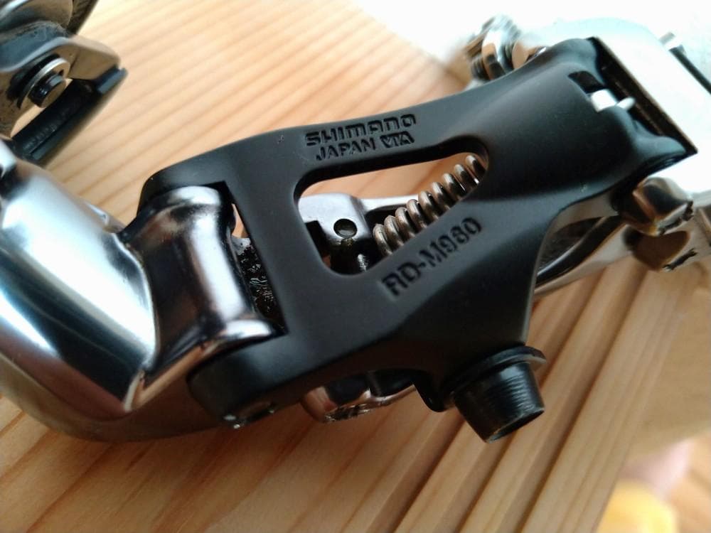 希少★シマノ XTR RD-M960 リアメカヴィンテージ MTBローノーマル