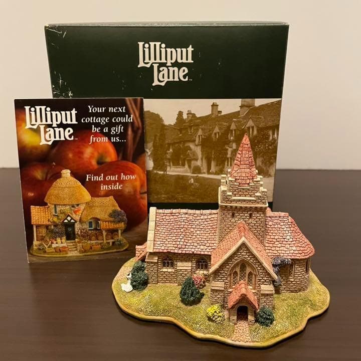 美品★Lilliput Lane/CRATHIE CHURCH,BALMORAL