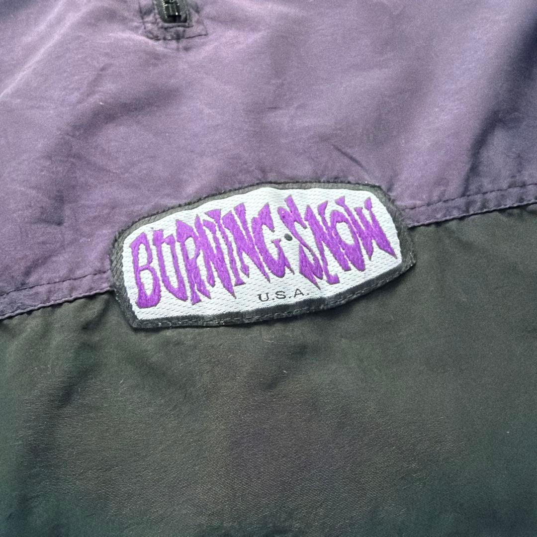 90s BURNING  スノボーウェア　セットアップ USA製