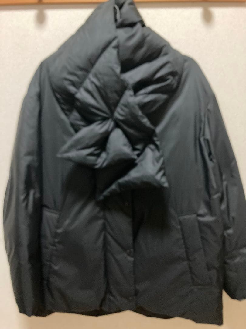 23区　mi-mollet掲載 ストール付 ADSダウンショート コート　46