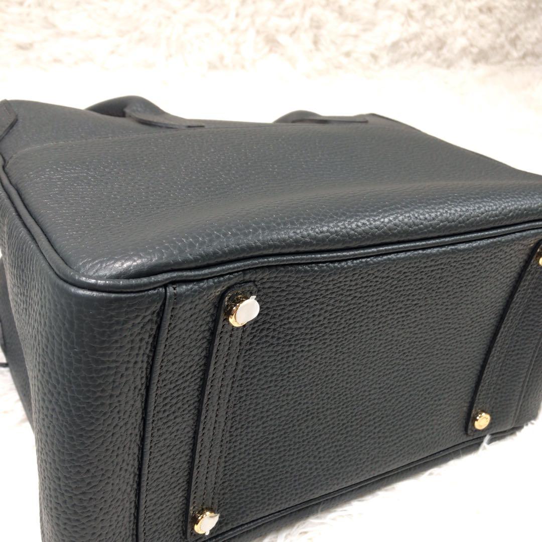 まるこ 様　ADMJ シュリンクレザー トートバッグ ハンドバッグ　シボ革