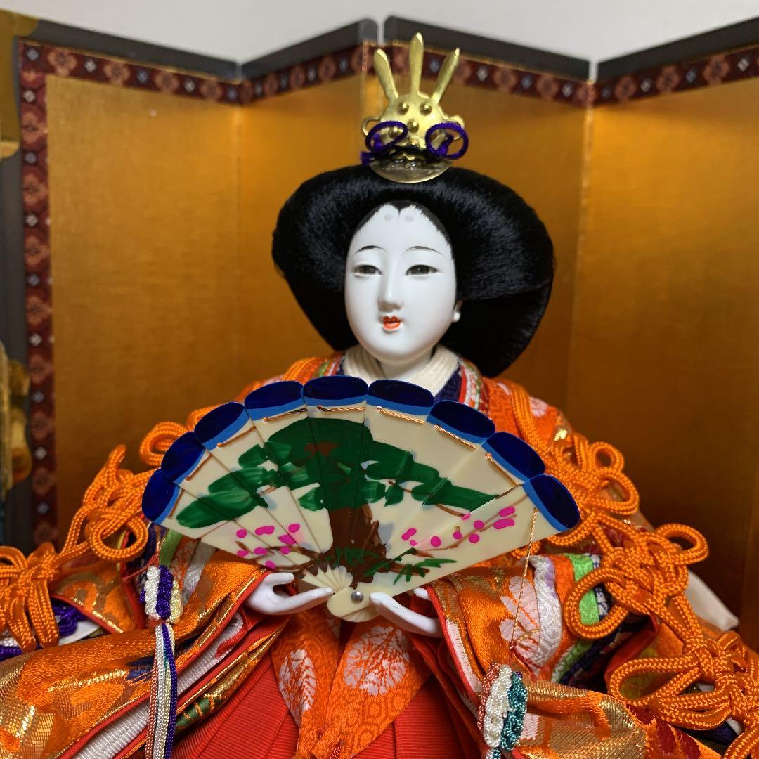 ひな祭り　雛壇 7段飾り　弥生宝月作　ほぼ美品