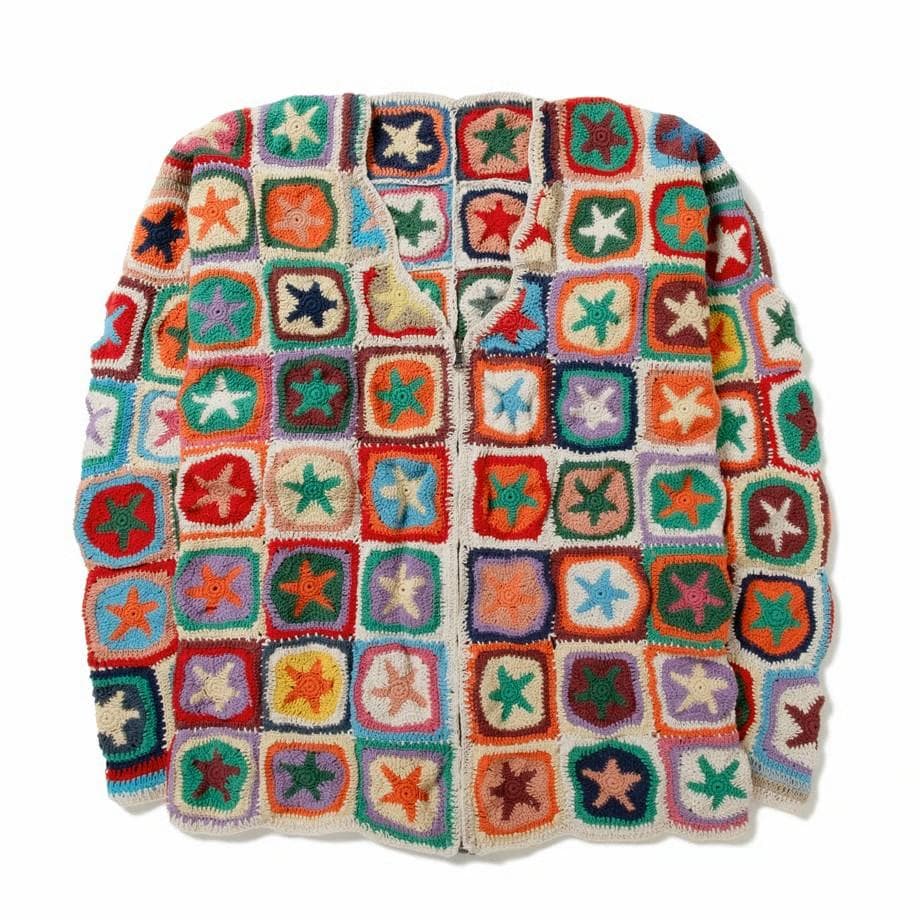 マクマホンニッティングミルズ Star Cardigan スター カーディガン